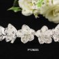 Handmade Bridal silver crystal comb ;wedding tiara;bride headpiece ;opera accessories #1263s