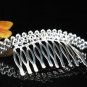 Silver Flower girl comb;Bridal crystal comb ;wedding tiara;bride headpiece ;opera accessories#2651