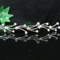Silver fancy hair comb;Bridal crystal comb ;wedding tiara;bride headpiece ;opera accessories#7530