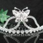 Silver butterfly comb;Bridal crystal comb ;wedding tiara;bride headpiece ;opera accessories#265