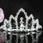 Silver dangle hair comb;Bridal crystal comb ;wedding tiara;bride headpiece ;opera accessories#2661