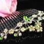 Fancy Floral hair comb;Bridal crystal comb ;wedding tiara;bride headpiece ;opera accessories#1065