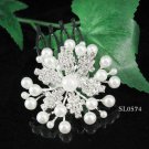 Cute Flower girl hair comb;Wedding tiara;Bridal crystal comb ;bride headpiece ;opera accessories#574