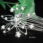 Cute Flower girl hair comb;Wedding tiara;Bridal crystal comb ;bride headpiece ;opera accessories#781
