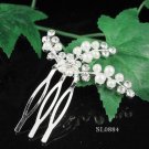 Cute Flower girl hair comb;Wedding tiara;Bridal crystal comb ;bride headpiece ;opera accessories#884