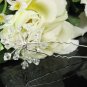 Handmade silver crystal comb ;Wedding tiara;bride headpiece ;opera accessories#3529