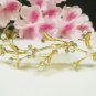 Fancy golden crystal comb ;Wedding tiara;bride bridesmaid headpiece ;opera accessories#5386g