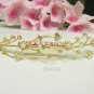 Fancy golden crystal comb ;Wedding tiara;bride bridesmaid headpiece ;opera accessories#5470g