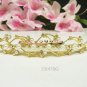 Wedding tiara;Fancy golden crystal comb ;bride bridesmaid headpiece ;opera accessories#5479g