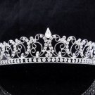 New Wedding tiara;Fancy silver crystal tiara;bride bridesmaid headpiece ;opera accessories#8776