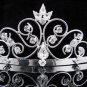 New Wedding tiara;Fancy silver crystal tiara;bride bridesmaid headpiece ;opera accessories#9190