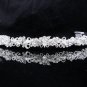 Wedding tiara;silver butterfly headband;bride bridesmaid headpiece ;opera accessories#696s