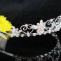 Sweet Wedding tiara;silver crystal tiara ;bride bridesmaid headpiece ;opera accessories#369