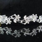 Silver Wedding tiara;crystal headband ;bride bridesmaid headpiece ;opera accessories#5305s