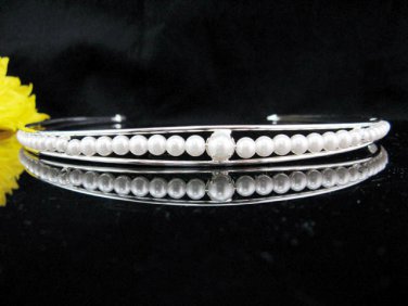 Silver Wedding tiara;crystal headband ;bride bridesmaid headpiece ;opera accessories#5070