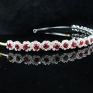Silver Wedding tiara;crystal headband ;bride bridesmaid headpiece ;opera accessories#624r