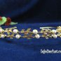 Golden Wedding tiara;crystal headband ;bride bridesmaid headpiece ;opera accessories#533g