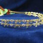Golden Wedding tiara;crystal headband ;bride bridesmaid headpiece ;opera accessories#534g