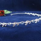 Silver Wedding tiara;crystal headband ;bride bridesmaid headpiece ;opera accessories#k535B