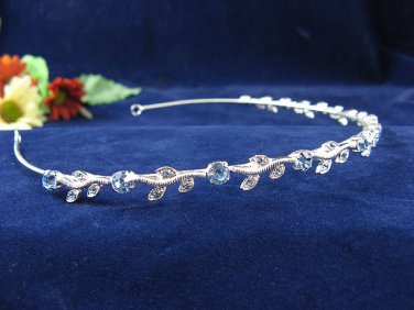 Silver Wedding tiara;crystal headband ;bride bridesmaid headpiece ;opera accessories#k535B