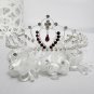 Sweet Silver Bridal tiara;crystal wedding tiara ;bridesmaid headpiece;Teen girt headband #960r