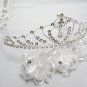 Sweet Silver Bridal tiara;crystal wedding tiara ;bridesmaid headpiece;Teen girt headband #960s