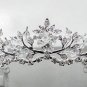 Sweet Silver Bridal tiara;crystal wedding tiara ;bridesmaid headpiece;Teen girt headband #9423