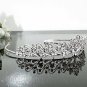 Silver Fancy Bridal tiara;crystal wedding tiara ;bridesmaid headpiece;Teen girt headband #1009