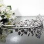 Silver Fancy Bridal tiara;crystal wedding tiara ;bridesmaid headpiece;Teen girt headband #1020