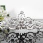 Silver Fancy Bridal tiara;crystal wedding tiara ;bridesmaid headpiece;Teen girt headband #1044