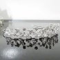 Silver Fancy Bridal tiara;crystal wedding tiara ;bridesmaid headpiece;Teen girt headband #1045