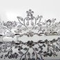 Silver Fancy Bridal tiara;crystal wedding tiara ;bridesmaid headpiece;Teen girt headband #1056
