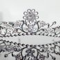 Silver Fancy Bridal tiara;crystal wedding tiara ;bridesmaid headpiece;Teen girt headband #1069