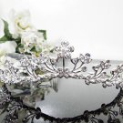 Silver Fancy Bridal tiara;crystal wedding tiara ;bridesmaid headpiece;Teen girt headband #1117