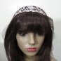 Silver Fancy Bridal tiara;crystal wedding tiara ;bridesmaid headpiece;Teen girt headband #1122