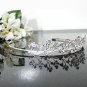 Silver Fancy Bridal tiara;crystal wedding tiara ;bridesmaid headpiece;Teen girt headband #1142