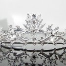 Silver Fancy Bridal tiara;crystal wedding tiara ;bridesmaid headpiece;Teen girt headband #1171