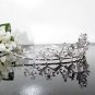 Silver Fancy Bridal tiara;crystal wedding tiara ;bridesmaid headpiece;Teen girt headband #1171