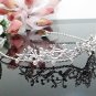 Silver Fancy Bridal tiara;crystal wedding tiara ;bridesmaid headpiece;Teen girt headband #1175
