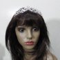 Silver Fancy Bridal tiara;crystal wedding tiara ;bridesmaid headpiece;Teen girt headband #1175