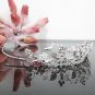 Silver Fancy Bridal tiara;crystal wedding tiara ;bridesmaid headpiece;Teen girt headband #1201