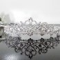 Silver Fancy Bridal tiara;crystal wedding tiara ;bridesmaid headpiece;Teen girt headband #1571