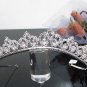 Silver Fancy Bridal tiara;crystal wedding tiara ;bridesmaid headpiece;Teen girt headband #9234