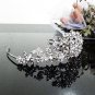 Silver Fancy Bridal tiara;crystal wedding tiara ;bridesmaid headpiece;Teen girt headband #cn33