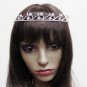 Silver Fancy Bridal tiara;crystal wedding tiara ;bridesmaid headpiece;Teen girt headband #882