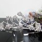 Silver Fancy Bridal tiara;crystal wedding tiara ;bridesmaid headpiece;Teen girt headband #1021