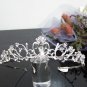 Silver Fancy Bridal tiara;crystal wedding tiara ;bridesmaid headpiece;Teen girt headband #1052