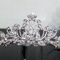 crystal wedding tiara;Silver Fancy Bridal tiara;;bridesmaid headpiece;Teen girt headband #1065