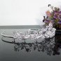 crystal wedding tiara;Silver Fancy Bridal tiara;;bridesmaid headpiece;Teen girt headband #1065