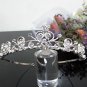 Silver Fancy Bridal tiara;crystal wedding tiara ;bridesmaid headpiece;Teen girt headband #1067